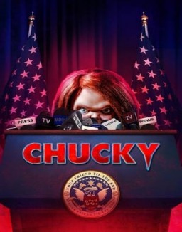 Chucky guarda serie